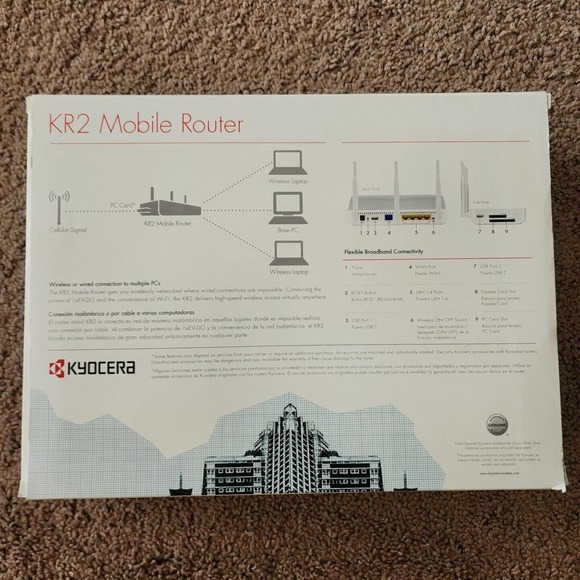 KYOCERA KR2 MOBILE ROUTER - Picture 2 of 2
